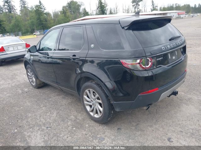 SALCR2BG1GH569906 Land Rover Discovery Sport Hse