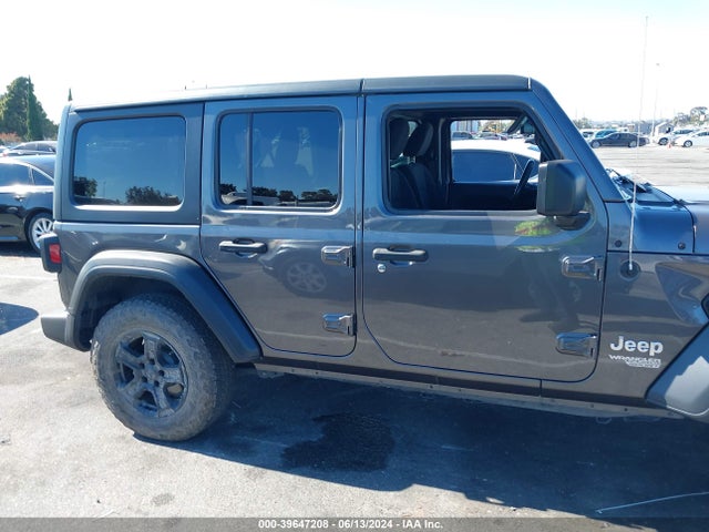 1C4HJXDG7LW261515 Jeep Wrangler Unlimited Sport S 4x4