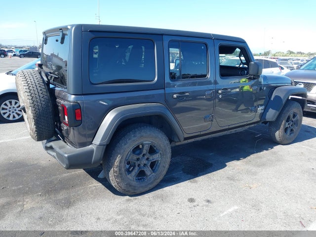 1C4HJXDG7LW261515 Jeep Wrangler Unlimited Sport S 4x4