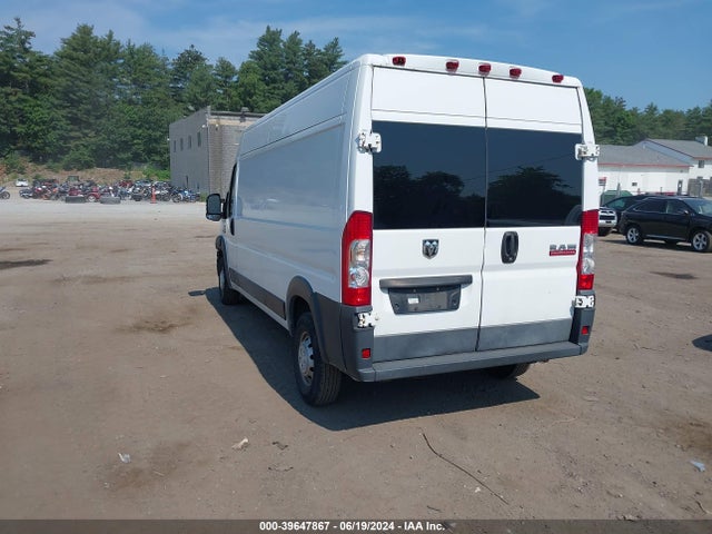 3C6TRVDG1HE541236 RAM Promaster 2500 High Roof 159 Wb