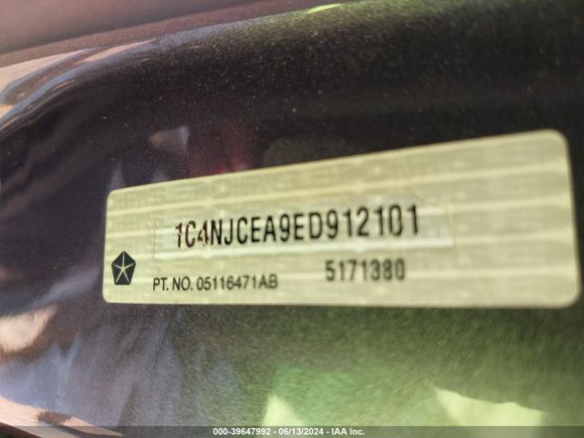 1C4NJCEA9ED912101 Jeep Compass High Altitude