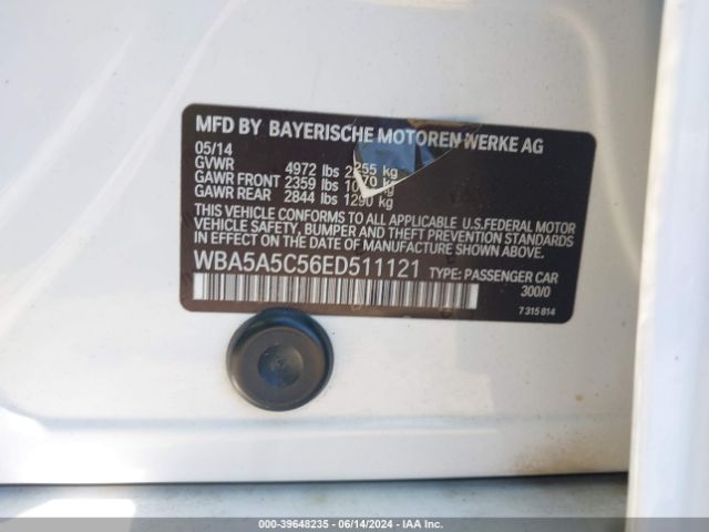 WBA5A5C56ED511121 BMW 528I