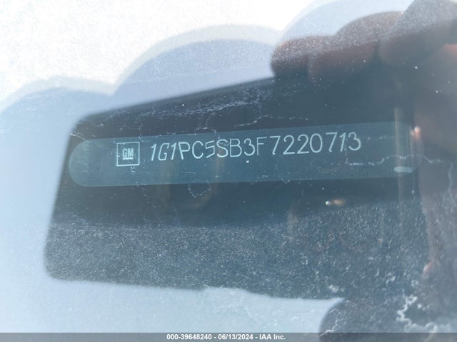 Chevrolet Cruze 1lt Auto 2015 1G1PC5SB3F7220713 Image 9