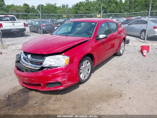 Dodge AVENGER SE 2014 1C3CDZAB9EN170104 Image 2