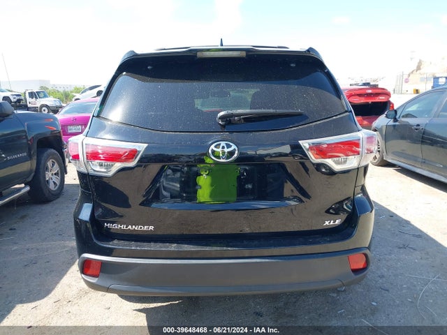 Toyota Highlander Xle V6 2015 5TDKKRFH5FS118121 Image 17