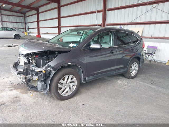 Honda Cr-v Ex-l 2015 2HKRM4H79FH655953 Image 2