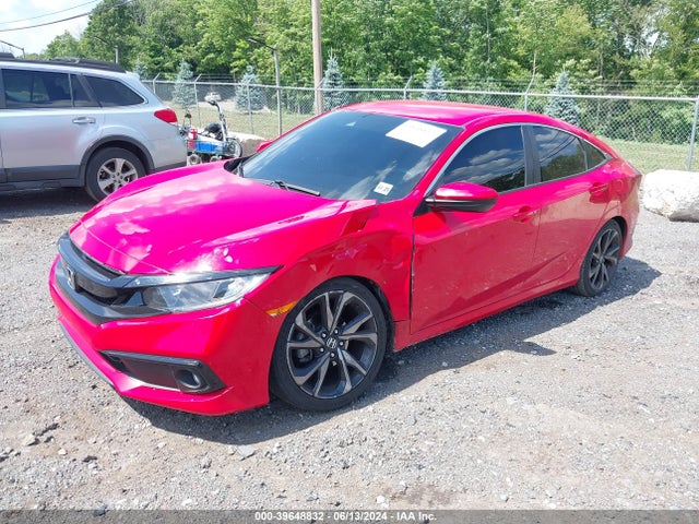 Honda Civic Sport 2020 2HGFC2F8XLH522386 Image 2