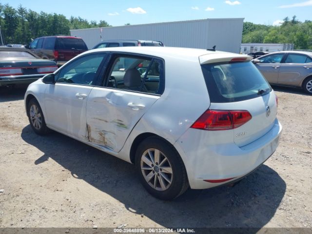 3VW217AU0FM089765 Volkswagen Golf Tsi S 4-door