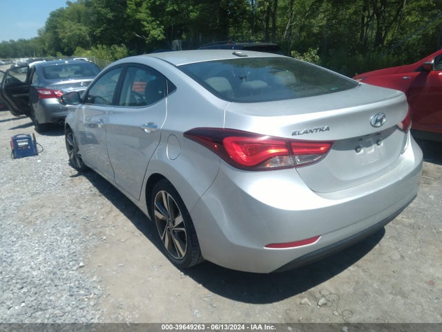 Hyundai Elantra Limited 2016 5NPDH4AE5GH676940 Image 3