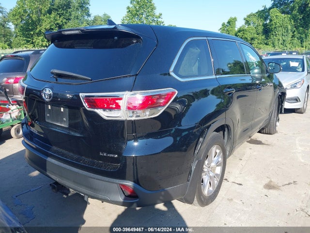 Toyota Highlander Le Plus V6 2016 5TDBKRFH4GS348122 Image 4
