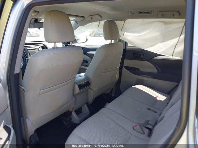 Toyota Highlander Le 2018 5TDBZRFH5JS915294 Image 8