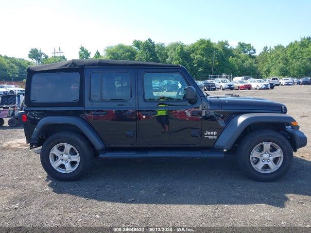 1C4HJXDG6JW273233 Jeep Wrangler Unlimited Sport S 4x4