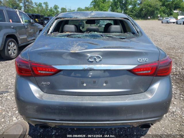 JN1EV7AR5JM440712 Infiniti Q50 3.0t Luxe