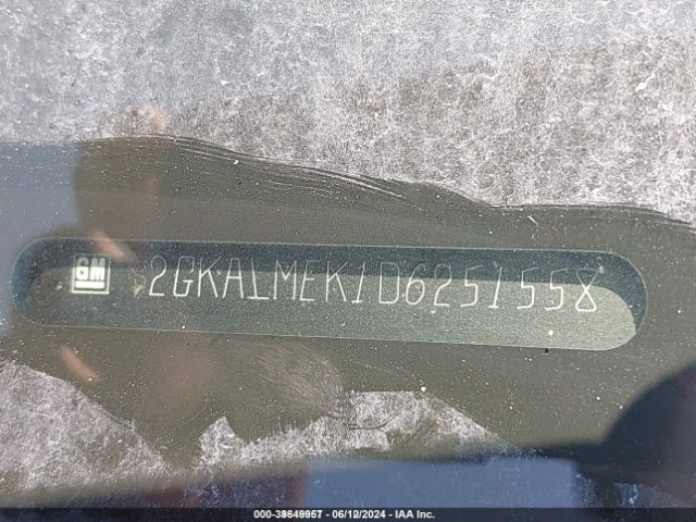 2013 GMC TERRAIN 2GKALMEK1D6251558 Photo 8