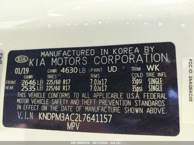 KIA Sportage Lx 2020 KNDPM3AC2L7641157 Image 9