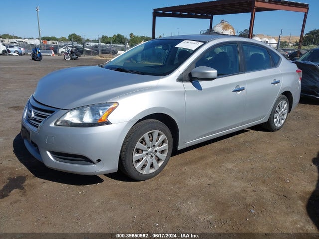 Nissan SENTRA S 2014 3N1AB7AP4EY341081 Image 2