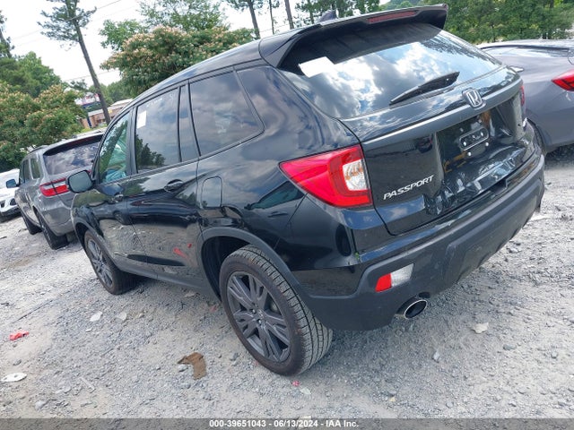Honda Passport Awd Ex-l 2021 5FNYF8H54MB024809 Image 3