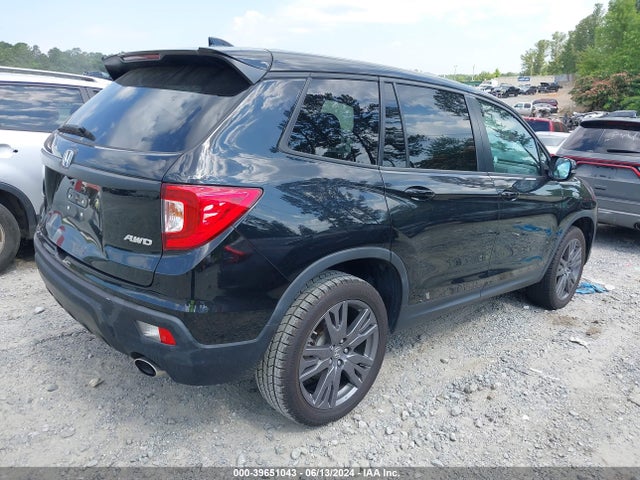 Honda Passport Awd Ex-l 2021 5FNYF8H54MB024809 Image 4