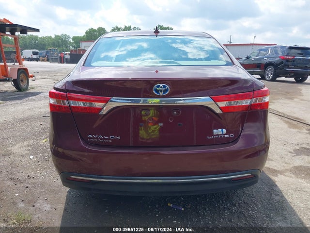 Toyota Avalon Hybrid Limited 2014 4T1BD1EB5EU026845 Image 16