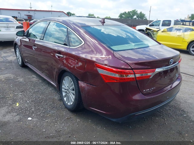 Toyota Avalon Hybrid Limited 2014 4T1BD1EB5EU026845 Image 3