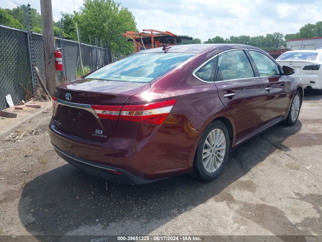 Toyota Avalon Hybrid Limited 2014 4T1BD1EB5EU026845 Image 4
