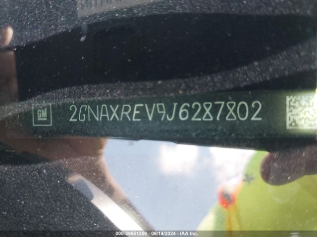 2GNAXREV9J6287802 Chevrolet EQUINOX LS