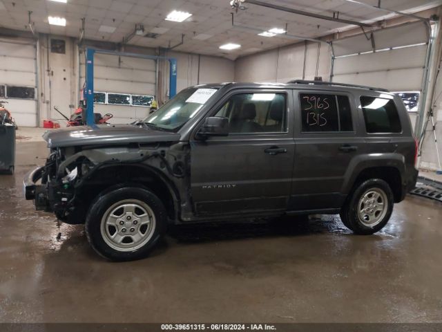 1C4NJPBA0HD134884 Jeep Patriot Sport Fwd
