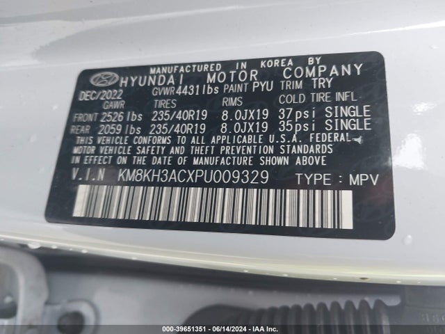 Hyundai KONA N 2023 KM8KH3ACXPU009329 Image 9