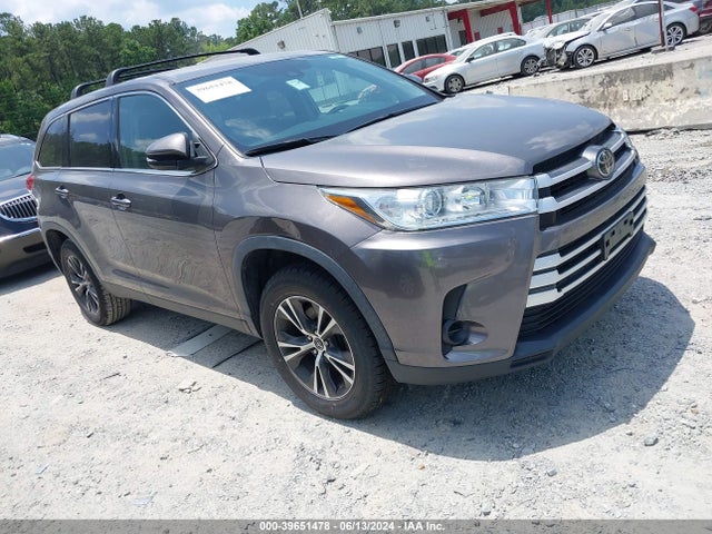 Toyota Highlander Le 2019 5TDZARFH9KS059926 main image
