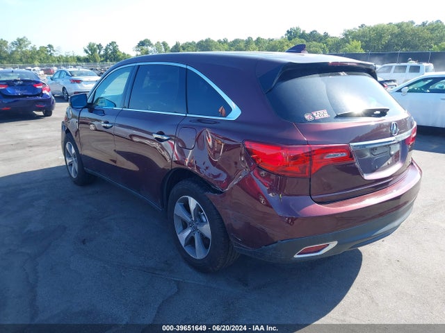 5FRYD4H28GB022407 Acura Mdx Acurawatch Plus Package