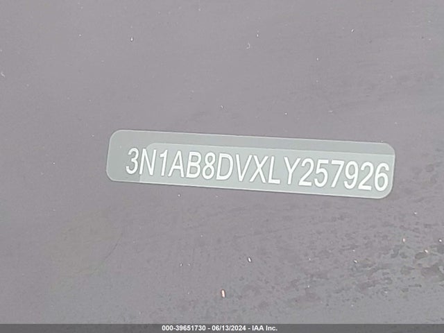 Nissan Sentra Sr Xtronic Cvt 2020 3N1AB8DVXLY257926 Image 9