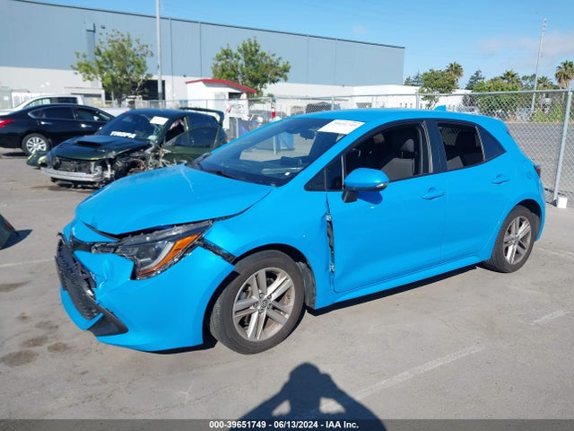 Toyota COROLLA SE 2019 JTNK4RBE8K3015353 Image 2