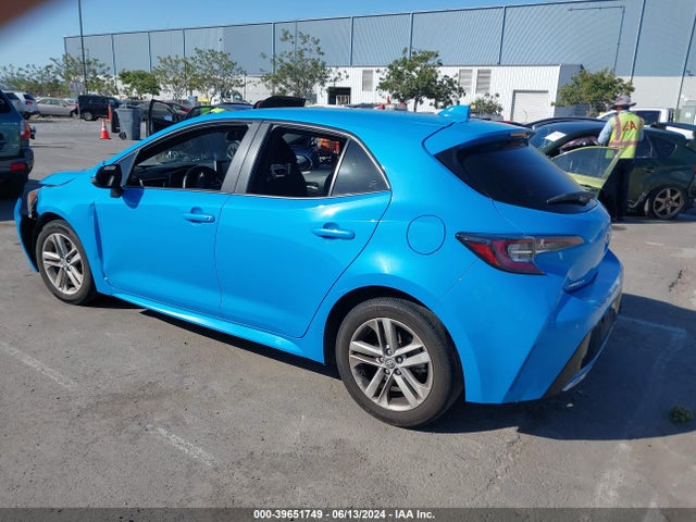 Toyota COROLLA SE 2019 JTNK4RBE8K3015353 Image 3