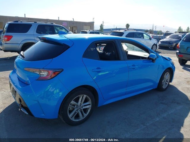 Toyota COROLLA SE 2019 JTNK4RBE8K3015353 Image 4