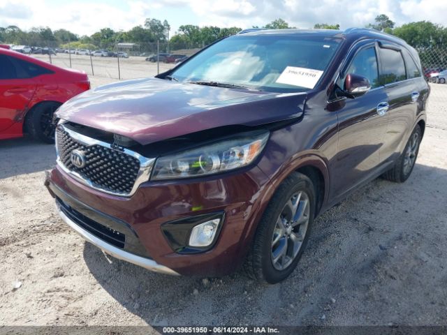5XYPK4A55GG119516 KIA Sorento 3.3l Sx