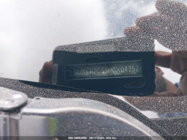 5UXKR2C33H0X04252 BMW X5 Sdrive35i