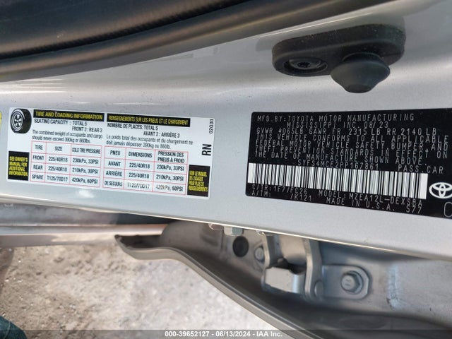 Toyota COROLLA SE 2023 5YFS4MCE2PP167861 Image 9