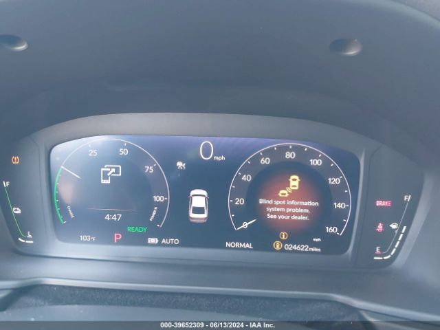 1HGCY2F67PA007613 Honda Accord Hybrid Ex-l