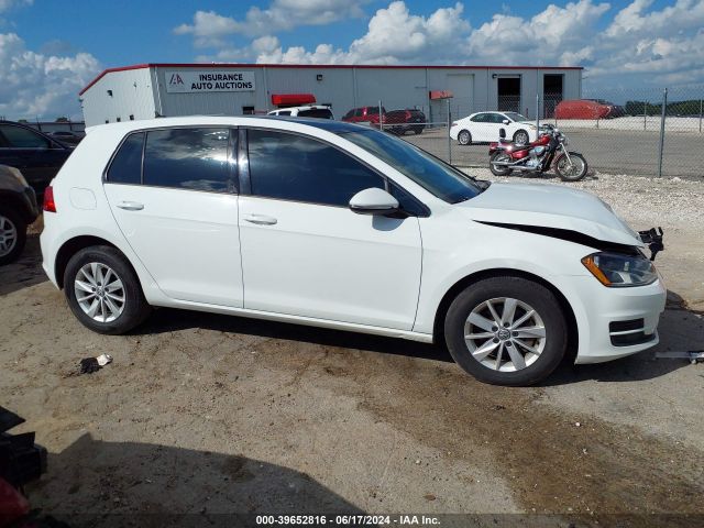 3VW217AU7FM014321 Volkswagen Golf Tsi S 4-door