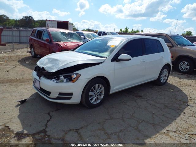3VW217AU7FM014321 Volkswagen Golf Tsi S 4-door