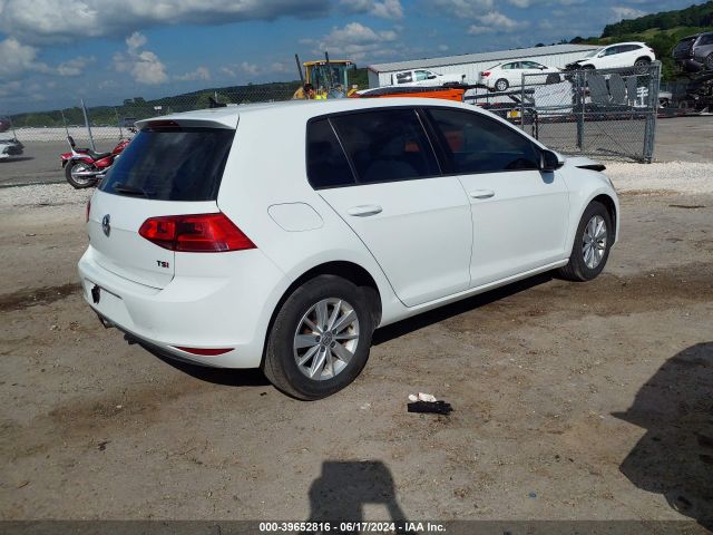 3VW217AU7FM014321 Volkswagen Golf Tsi S 4-door