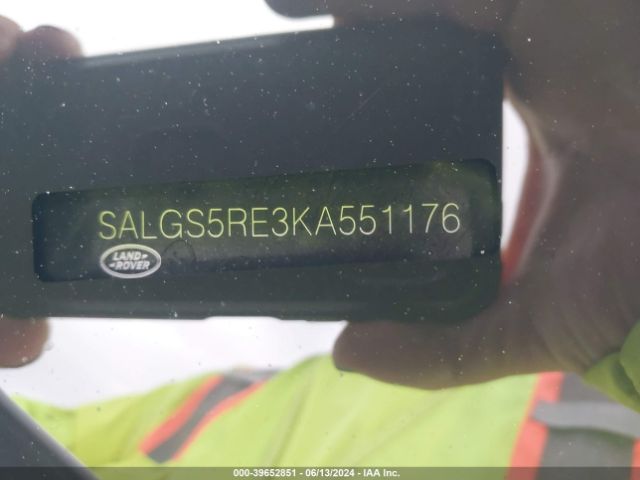 SALGS5RE3KA551176 Land Rover Range Rover 5.0l V8 Supercharged