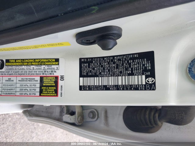 Toyota COROLLA SE 2018 5YFBURHE2JP770550 Image 9