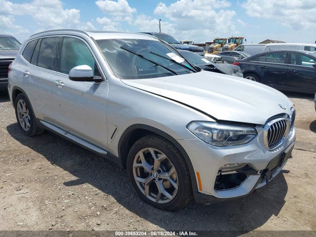 BMW X3 Sdrive30i 2020 5UXTY3C07L9D07167 Image 1