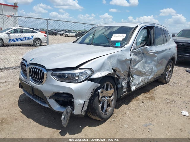 BMW X3 Sdrive30i 2020 5UXTY3C07L9D07167 Image 2