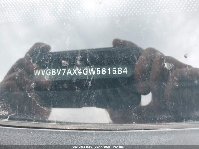 WVGBV7AX4GW581584 Volkswagen TIGUAN S