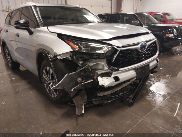 5TDGBRCH4NS538641 Toyota Highlander Hybrid Xle