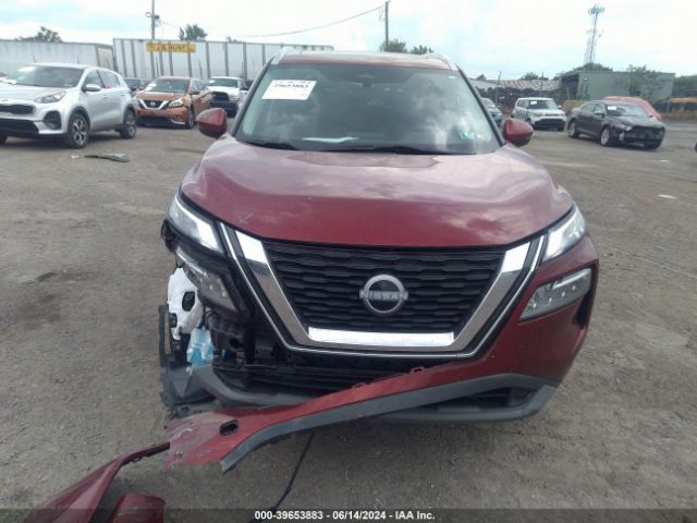 5N1BT3BBXNC674691 Nissan Rogue Sv Intelligent Awd