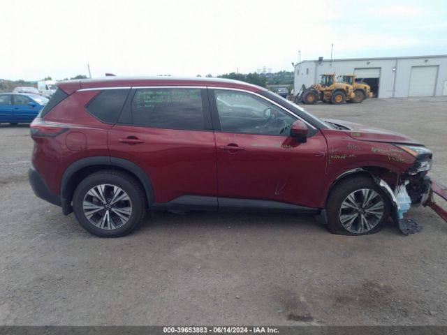 5N1BT3BBXNC674691 Nissan Rogue Sv Intelligent Awd