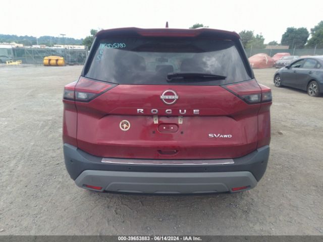 5N1BT3BBXNC674691 Nissan Rogue Sv Intelligent Awd